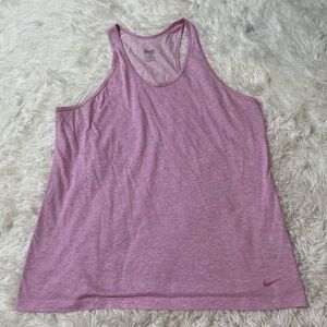 Nike Dri-FIT Activewear Active Workout Athletic Gym Running Purple Tank Top XL